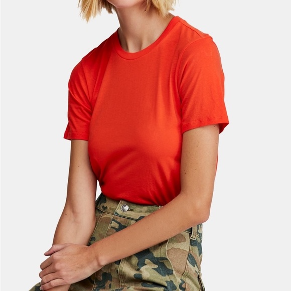 FREE PEOPLE-Bodysuit Tangerine M - Picture 3 of 12